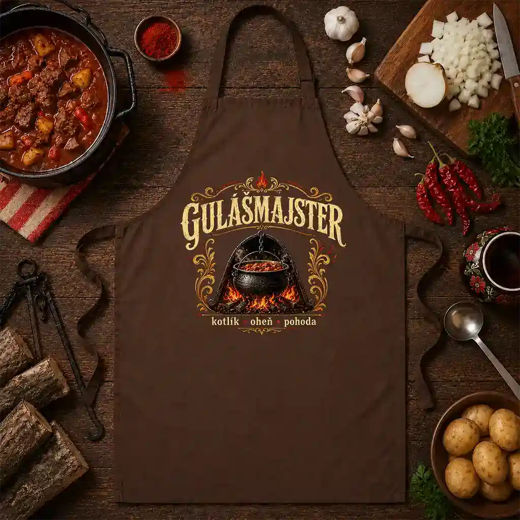 Zástera s potlačou Gulášmajster Lawli